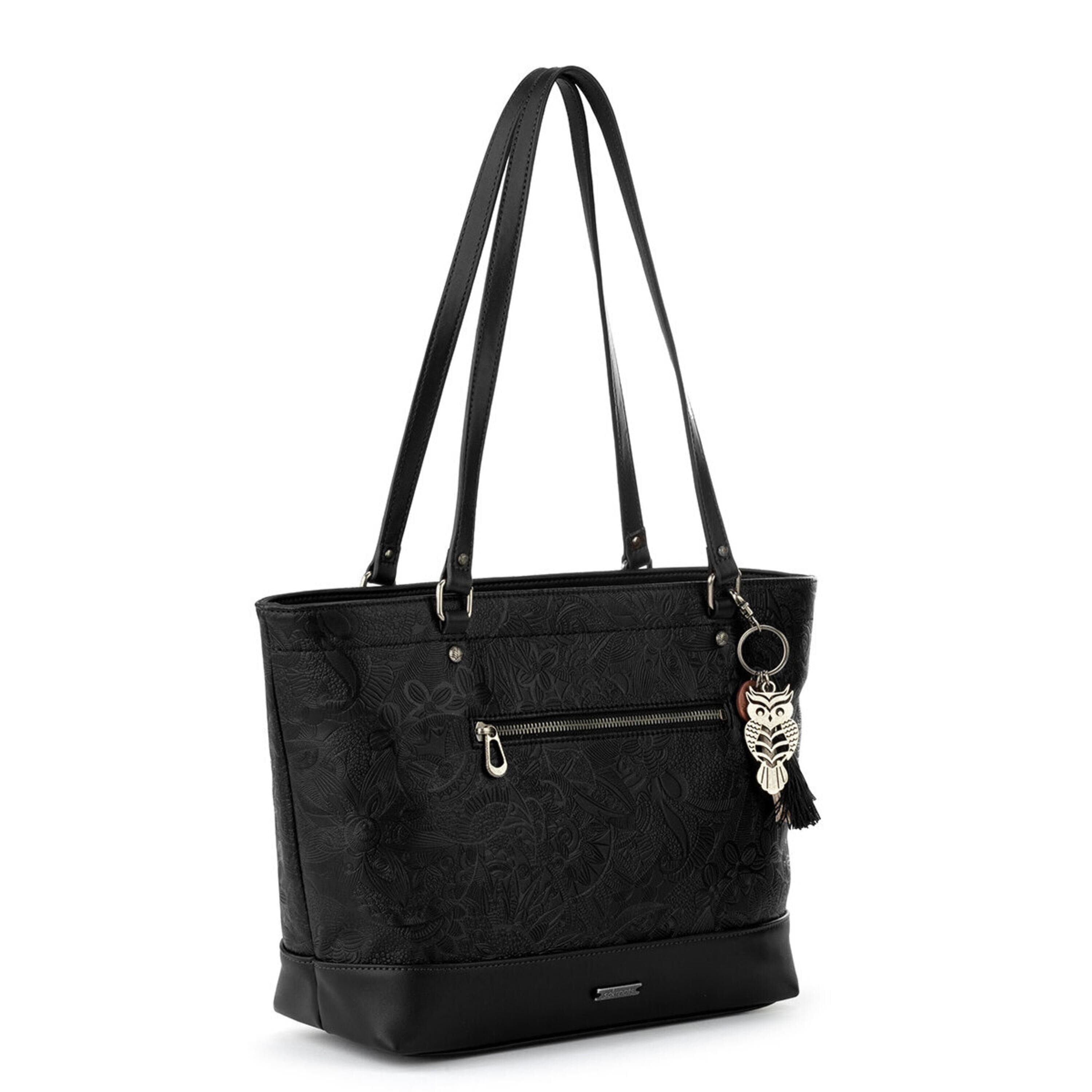 The Sak Arcadia Metro Tote - Vegan Leather - Black