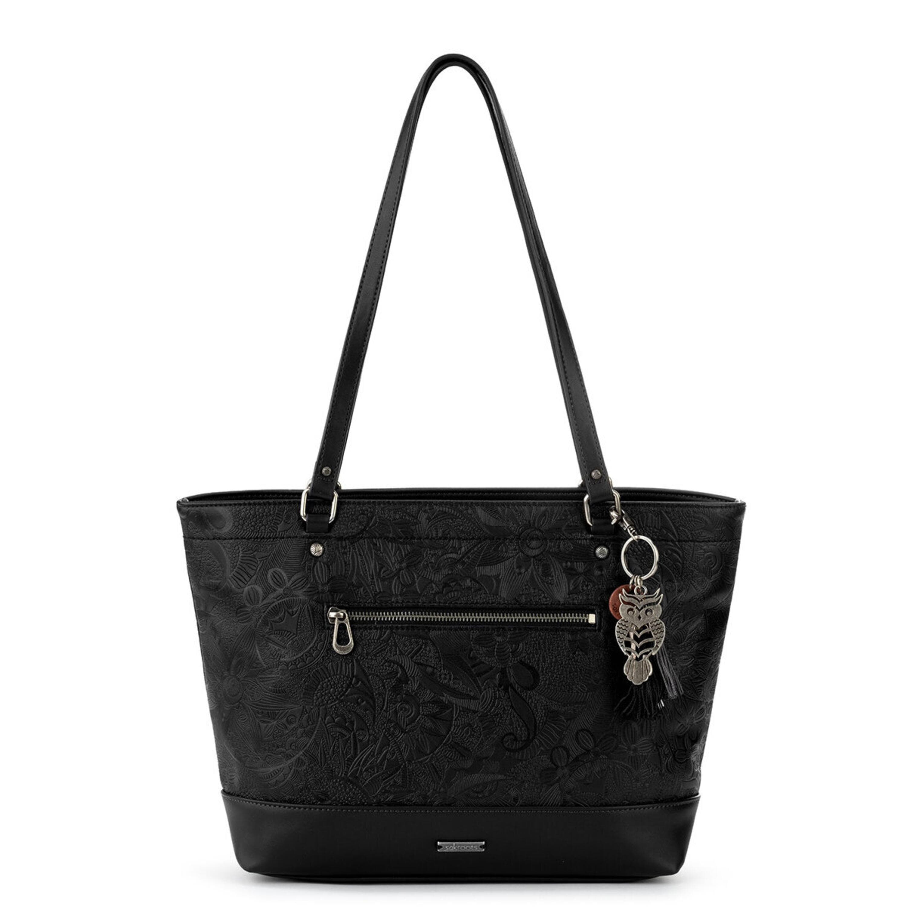 The Sak Arcadia Metro Tote - Vegan Leather - Black
