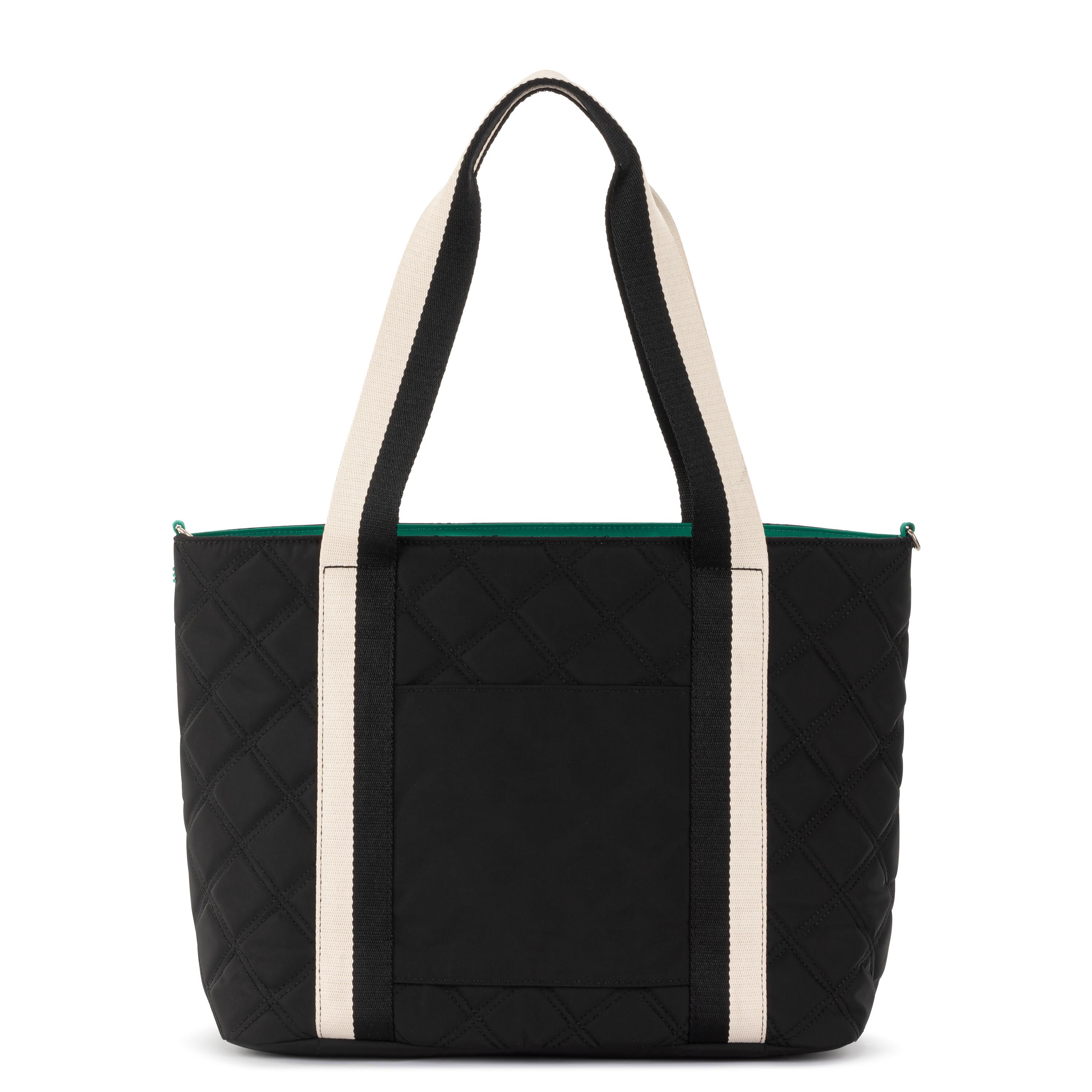 The Sak Arlo Large Tote - Ecotwill - Black Diamond Quilted