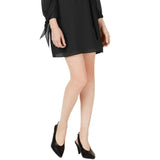 Maison Jules Women's Ruffled Off The Shoulder Dress Black Size X-Small