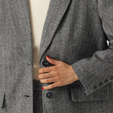 Vero Moda Lizzie Oversized Blazer Gray