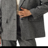 Vero Moda Lizzie Oversized Blazer Gray