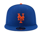 New Era 9Fifty New York Mets Basic Men Snapback Hat Royal Blue
