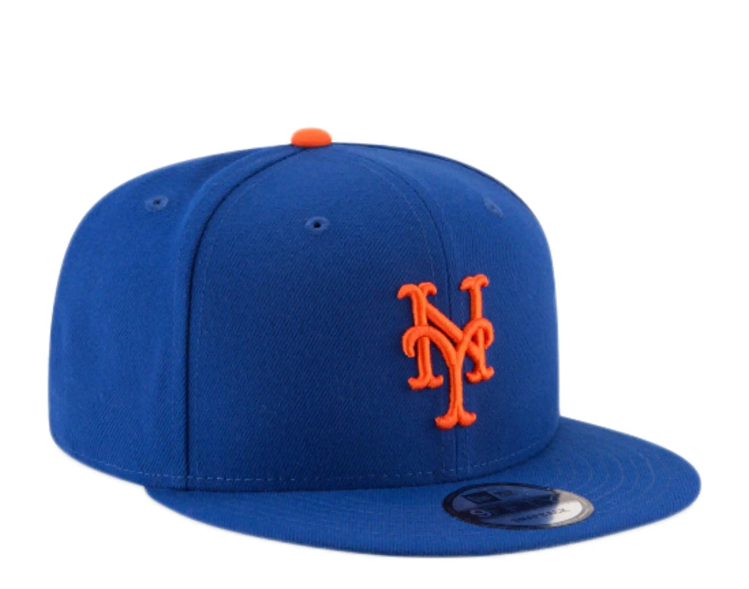 New Era 9Fifty New York Mets Basic Men Snapback Hat Royal Blue