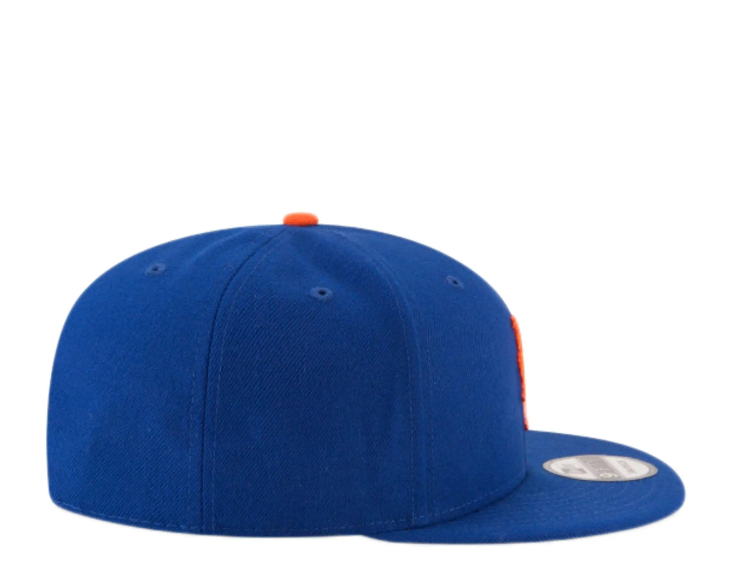 New Era 9Fifty New York Mets Basic Men Snapback Hat Royal Blue