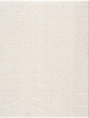 Judy White Washable Area Rug