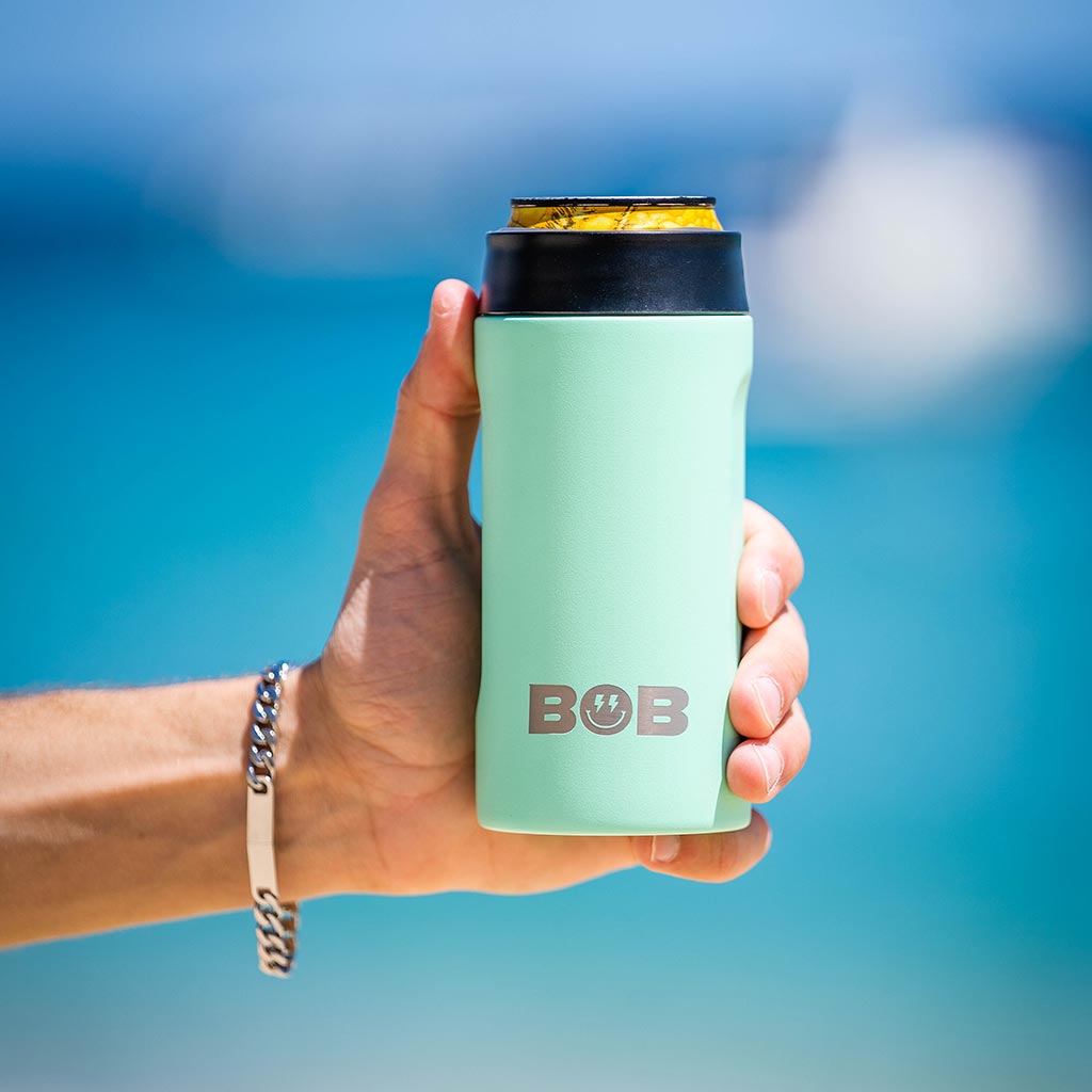 12oz Slim “bob's Chillin” Can Cooler