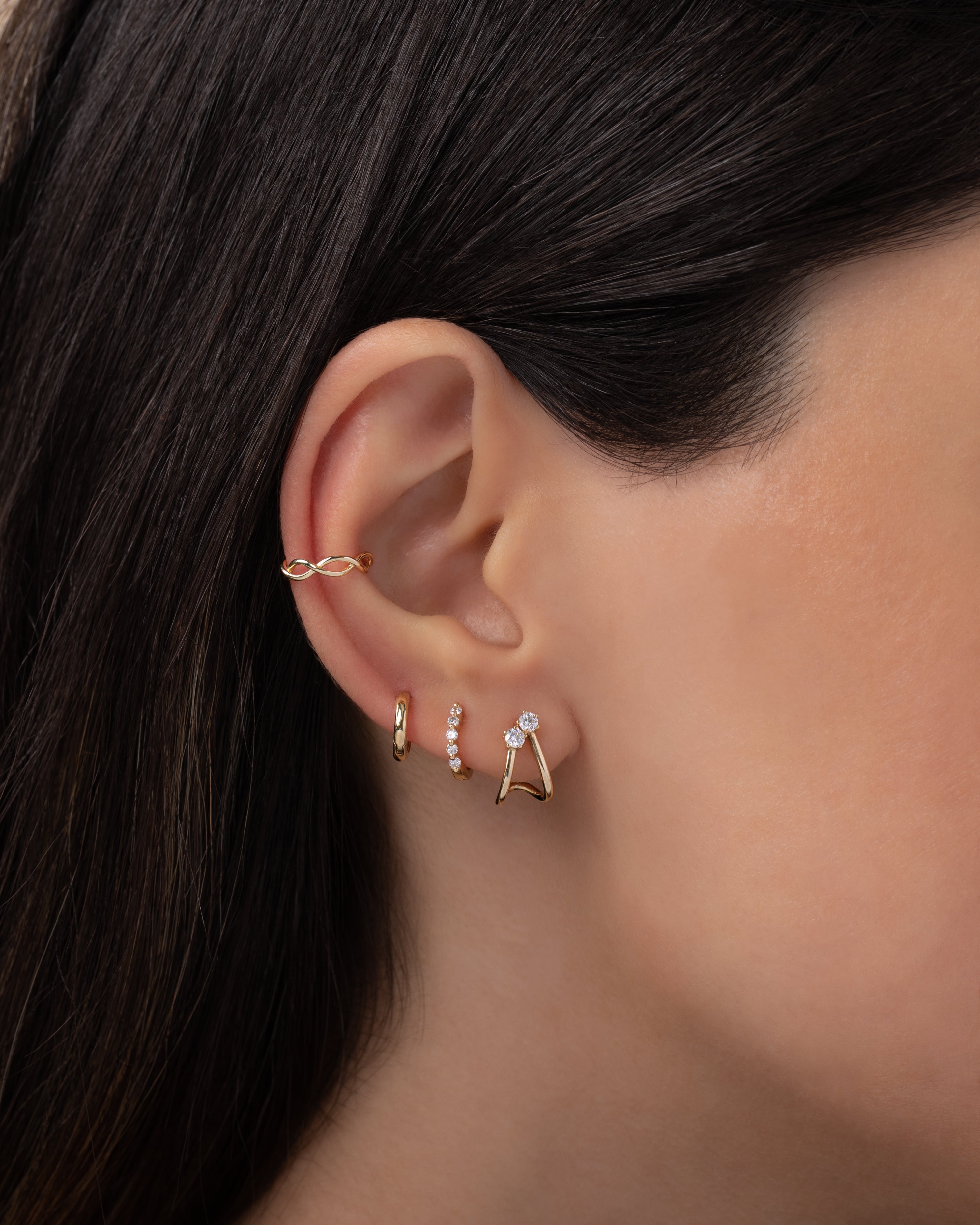 Zoe Lev Twist Ear Cuff