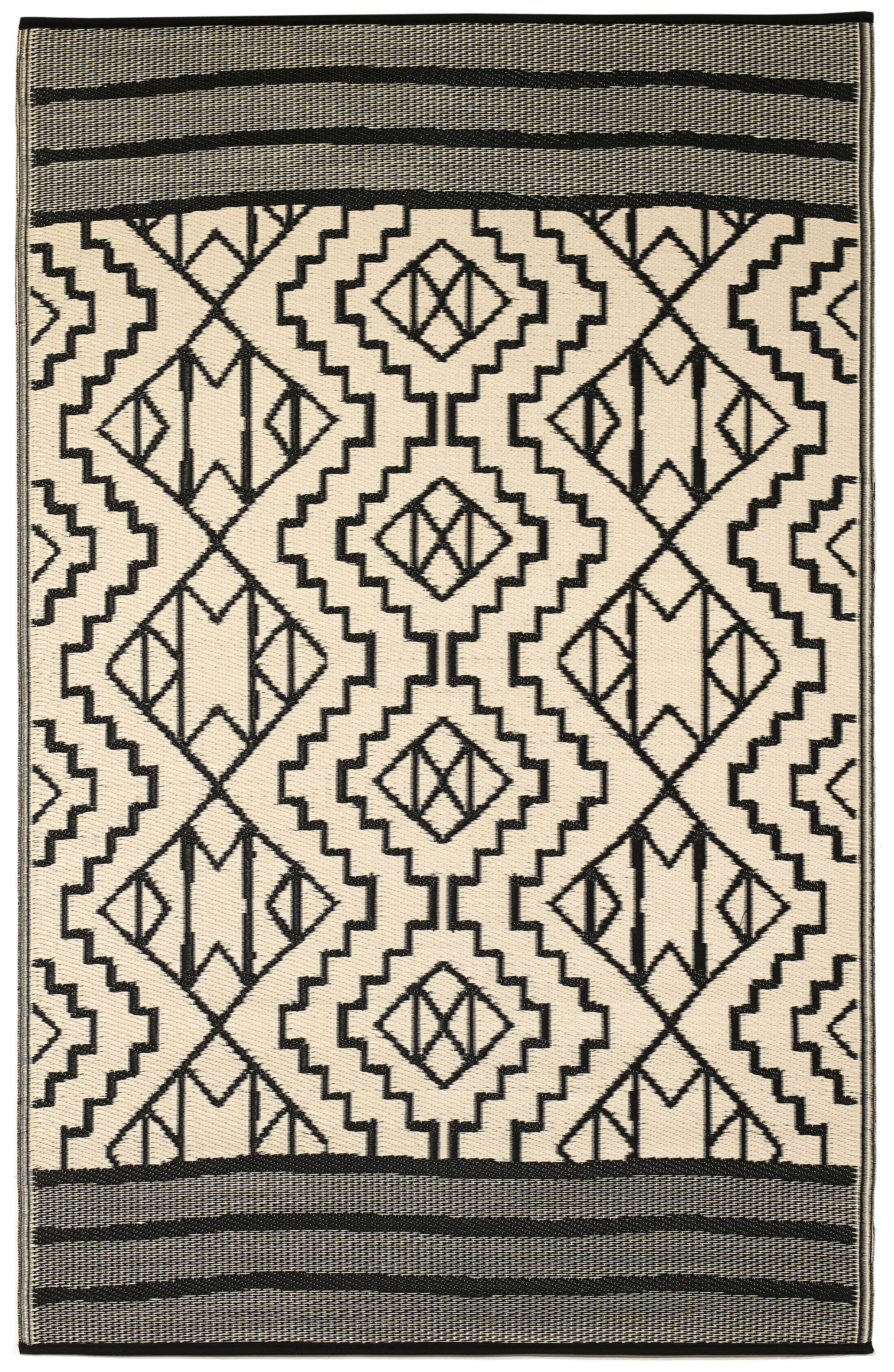 Kilimanjaro - Black Outdoor Rug For Patio Final Sale