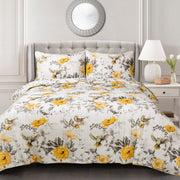 Penrose Floral 3 Piece Quilt Set