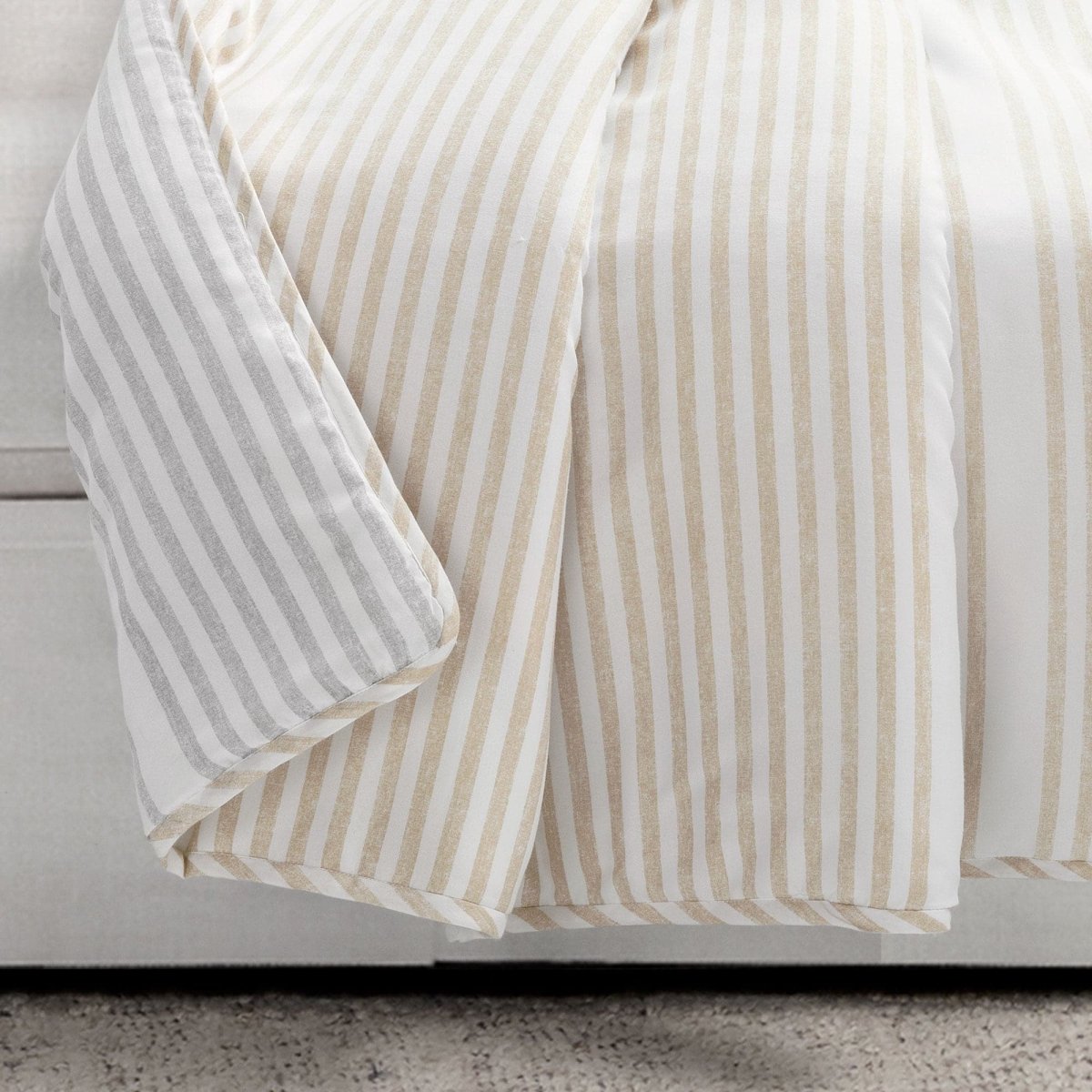 Drew Stripe Silver-infused Antimicrobial Throw
