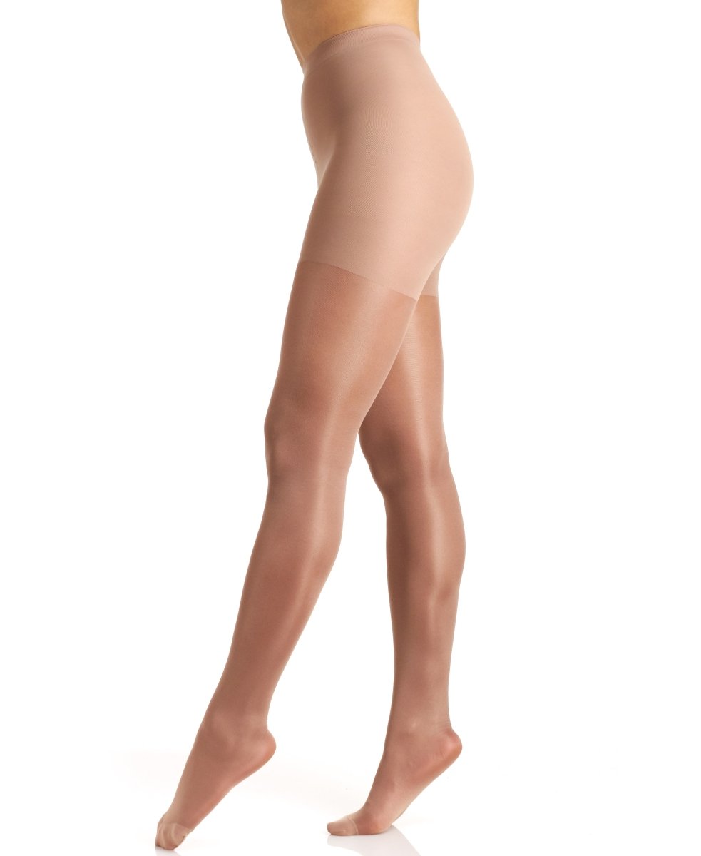 Shimmers Opaque Tight With Reinforced Toe
