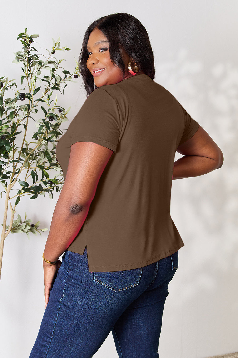 Basic Bae Full Size Round Neck Short Sleeve T-shirt