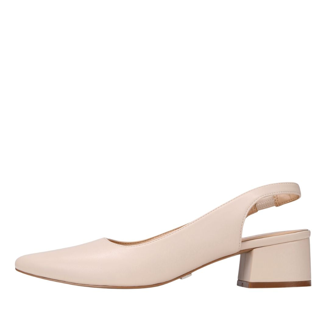 Evie Slingback Cream | Extended Sizing Only