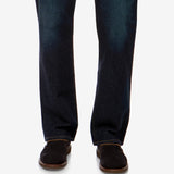 Lucky Brand Men's Relaxed Straight Fit Stretch Jeans Blue Size 33X32