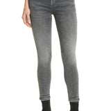 FRAME Le One High Waist Crop Skinny Jeans in Hughes , Size 2