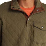 Ralph Lauren Men's Quilted Double Knit Cotton Blend Jacket Green Size XX-Large