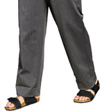 Royalty By Maluma Mens Pinstripe Pleat Front Trouser Pants Gray Size 24