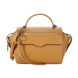 Rebecca Minkoff Women's Gabby Leather Satchel Tan