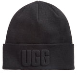 UGG Men's 3D Logo Cuff Beanie Black Size Regular