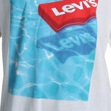 Levi's Men's Floating Logo T-Shirt White Size Large