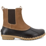 JBU Men's Goring Cushioned Milton Round Toe Duck Boots Brown Size 8 M