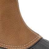 JBU Men's Goring Cushioned Milton Round Toe Duck Boots Brown Size 8 M