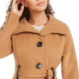 Madden Girl Women's Coat Brown Size Large
