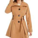 Madden Girl Women's Coat Brown Size Large