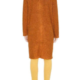 Sanctuary Women's Go Long Faux Teddy Coat Brown Size XX-Large
