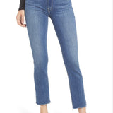 MOTHER The Dazzler Raw Hem Ankle Jeans in This Time Next Year Size 27
