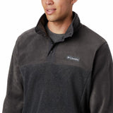 Columbia Men's Steens Mountain Half Snap Fleece Gray Size XX-Large