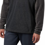 Columbia Men's Steens Mountain Half Snap Fleece Gray Size XX-Large
