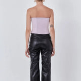 Endless Rose Strapless Flower Top