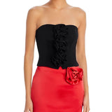 Endless Rose Strapless Flower Top
