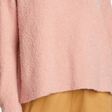 Eileen Fisher Women's Blush Crewneck Boxy Pullover Size Medium