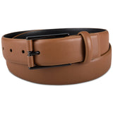Alfani Men's Stretch Faux Leather Wrapped Buckle Dress Belt Brown Size X-Large