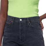 Agolde Size Small Organic Cotton Tank in Fuji