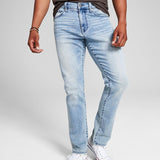 And Now This Men's Lefferts Slim Fit Stretch Jeans Blue