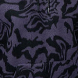 Lazer Men's Polar Fleece Pullover Hoodie Purple