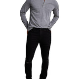 And Now This Men's Newkirk Ripped Stretch Skinny Jeans Black