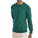 Nautica Men's Heathered Long Sleeve Crewneck Sweater Green Size XX-Large
