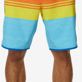 O'Neill Men's Four Square Stripe Board Shorts Blue Size 36
