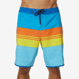 O'Neill Men's Four Square Stripe Board Shorts Blue Size 36