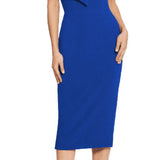 Dress The Population Tiffany Dress - Electric Blue, XS