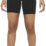 Nike One Mid-Rise Bike Shorts - Black/White Size M