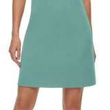 Vince Camuto Women's Bow Neck Halter Dress Green Size 16