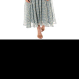 Women's Taylor Dress Smocked Waist Collared Midi Dress Size: 12 Brt Green
