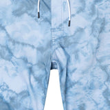 RVCA Arch Floral Board Shorts in Tie Dye Blue Size 38