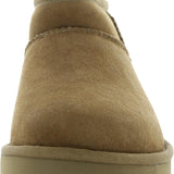 Ugg Classic Ultra Mini Booties for Women - Size 8 in Chestnut Brown